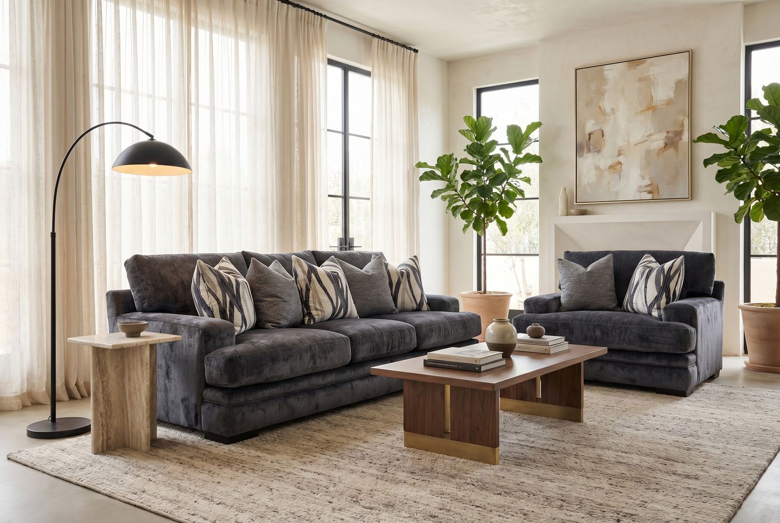 Sofamaster furniture room setting