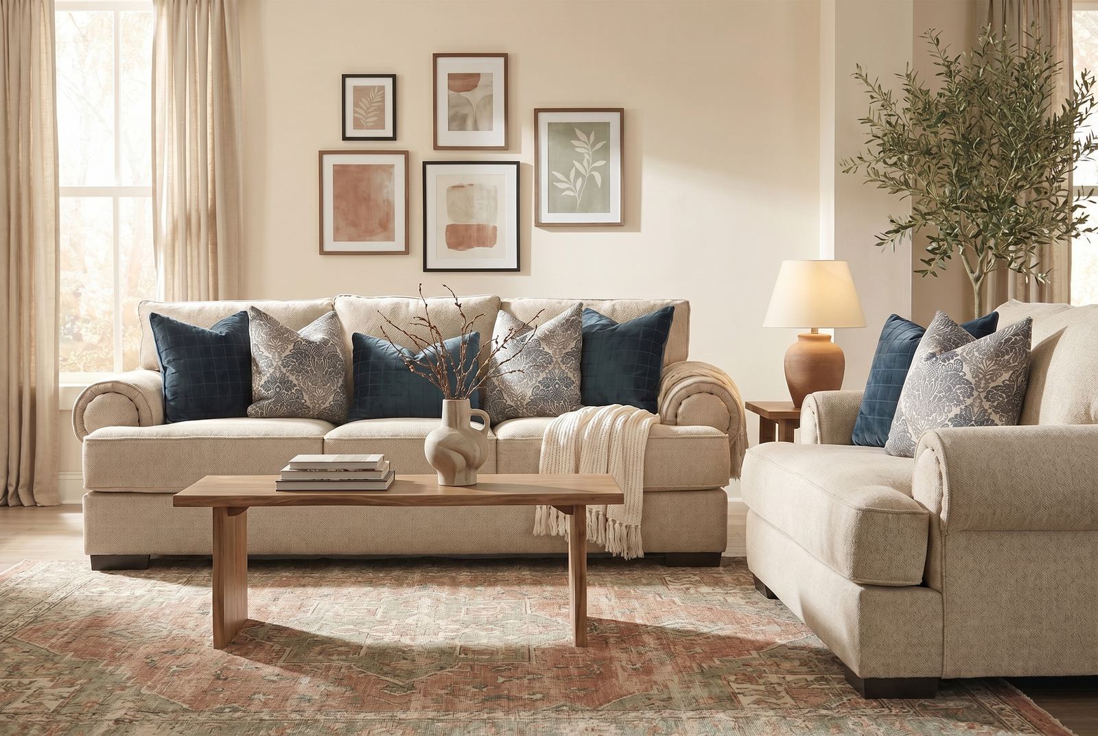 Sofamaster furniture room setting