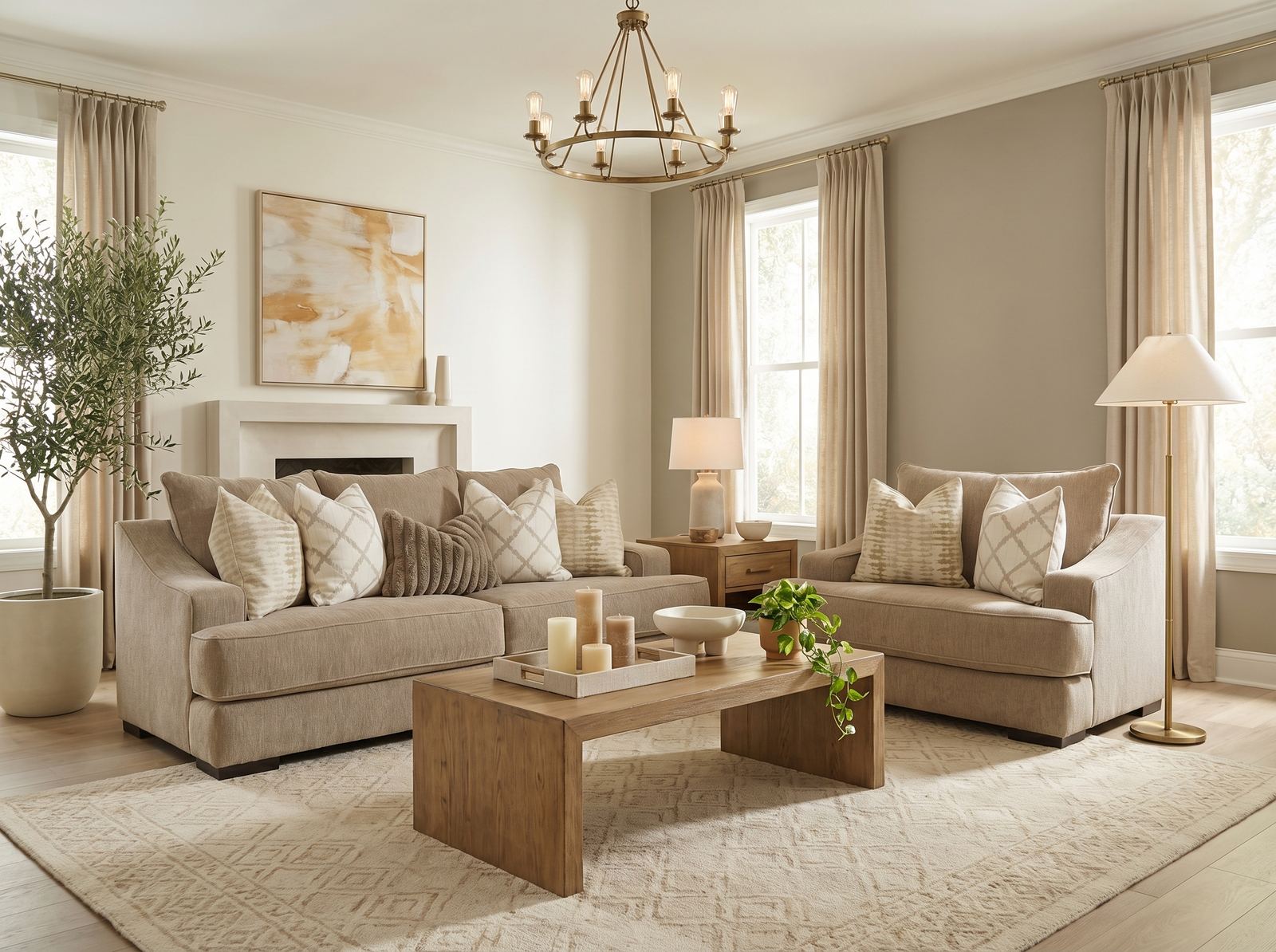Sofamaster furniture room setting
