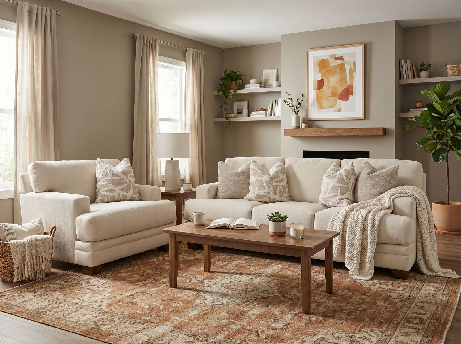 Sofamaster furniture room setting